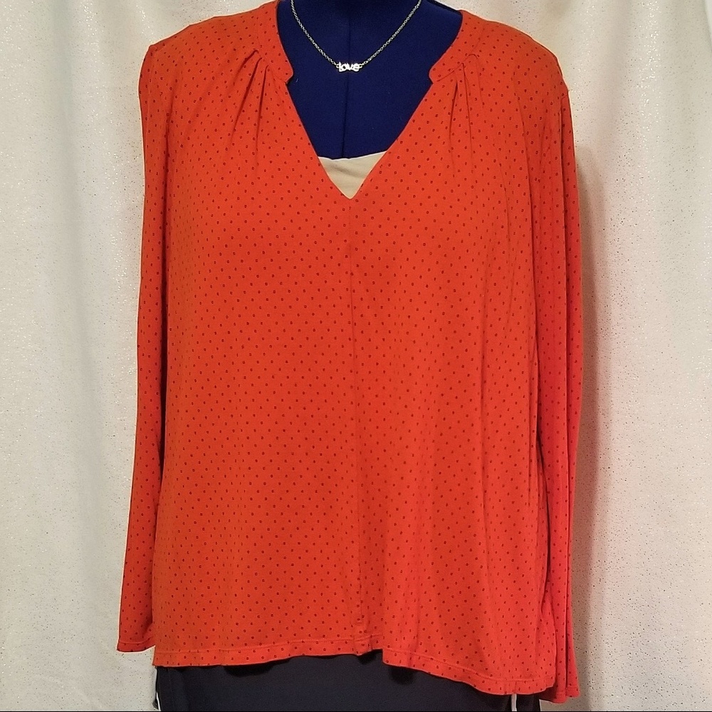 Old Navy XXL orange long sleeve top